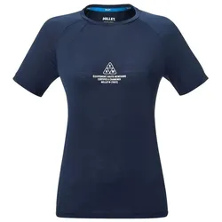 Millet, Damen, Sportshirt, Damen-T-Shirt Trilogy Icon Ts Ss W Marineblau (XL), Blau