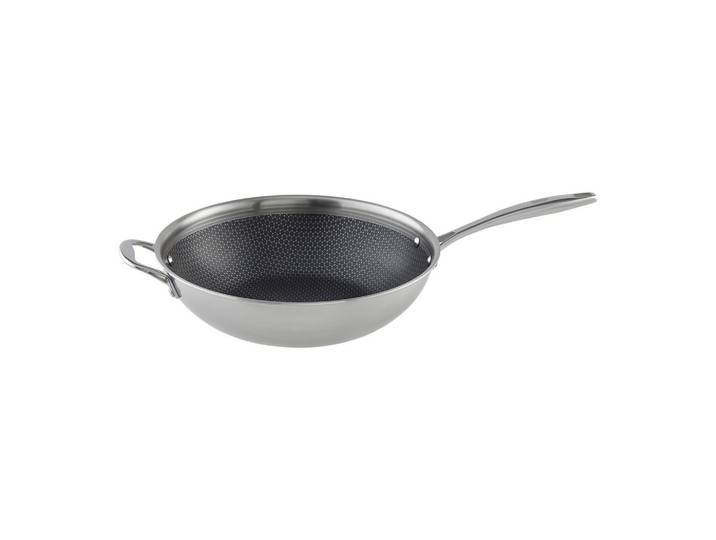 Wokpfanne Silver Line Edelstahlfarben