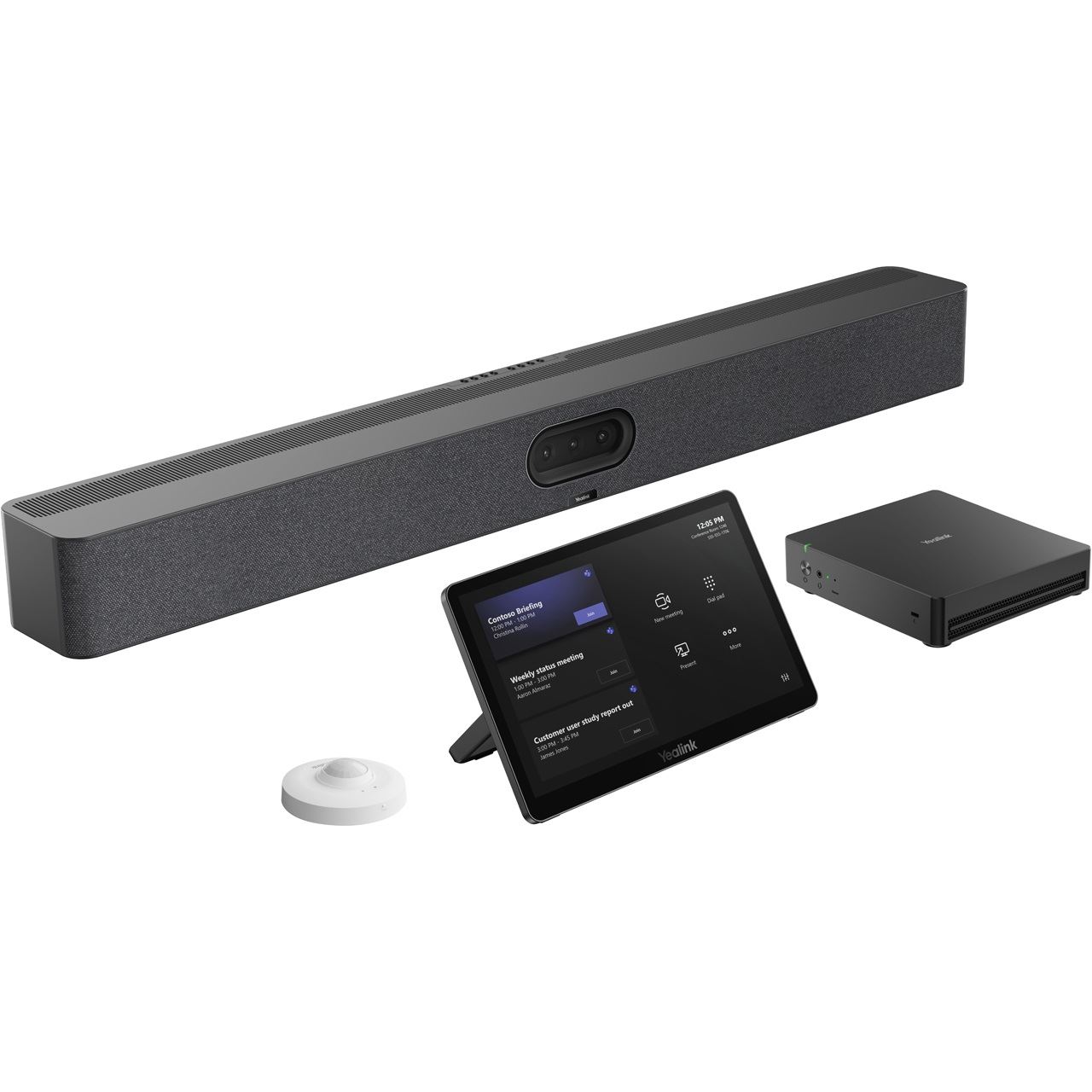 Yealink MVC S50-C5U-000 MeetingBar A50 Intellient AIO, MCoreKit-C5U (MCore4, MTouch Plus, RoomSensor) - Win11 IOT Enterprise OS