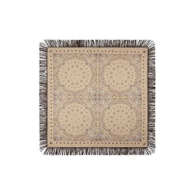 Modetuch CODELLO "Codello Bandana", Damen, beige, Casual, Modetücher, mit Paisley-Muster