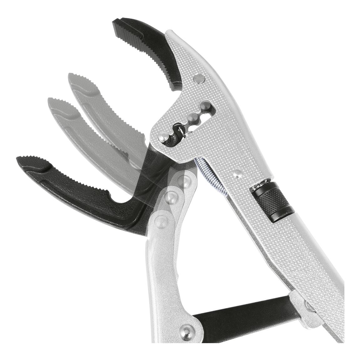 Kraftwerk Gripzange flachem Bogen (250 mm) (3292-252)