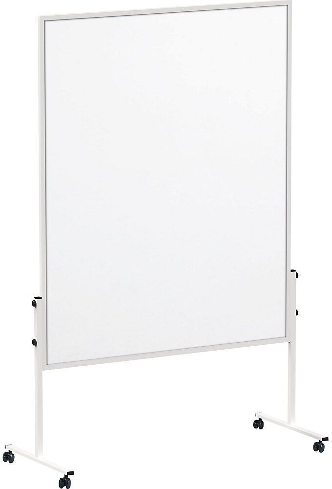 Moderationstafel MAULsolid, fahrbar, Whiteboardoberfläche weiß MAUL