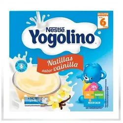 Nestle Yogolino Natillas Sabor Vainilla 4x 100g