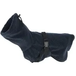 Kerbl Bademantel für Hunde, blau, XL, Rückenlänge 70 cm (XL), Hundemantel