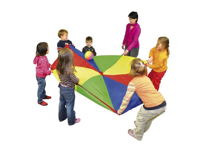 EDUPLAY Spielzeug-Gartenset Schwungtuch, 730 cm mit stabilen Haltegriffen, (0-tlg)