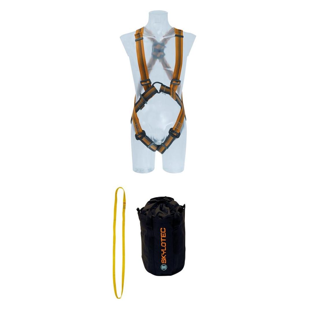 Magni Set Basic Arg 30,Rope Bag Ergogrip Sk16,Loop 35kN (Höhensicherungsgerät, 140 kg) (4030281160144)