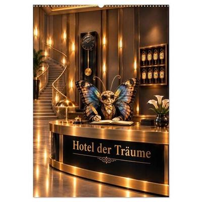Hotel der Träume (Wandkalender 2027 DIN A2 hoch), CALVENDO Monatskalender