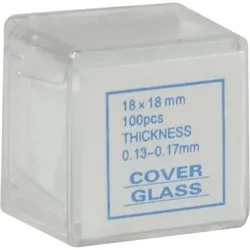 DECKGLAS 18x18 mm 100 St