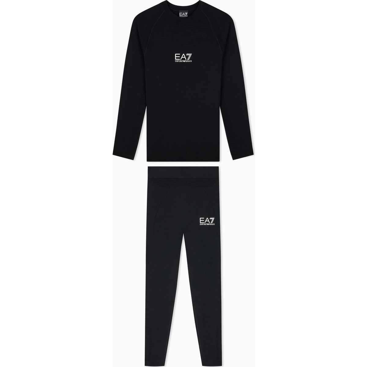 EA7 Ski U Seamless KIT - Ski U Seamless KIT black (UC001) S 7X000227 AF17076-UC001-S