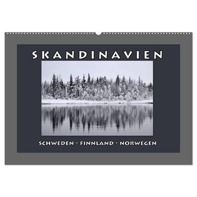 SKANDINAVIEN (Wandkalender 2027 DIN A2 quer), CALVENDO Monatskalender
