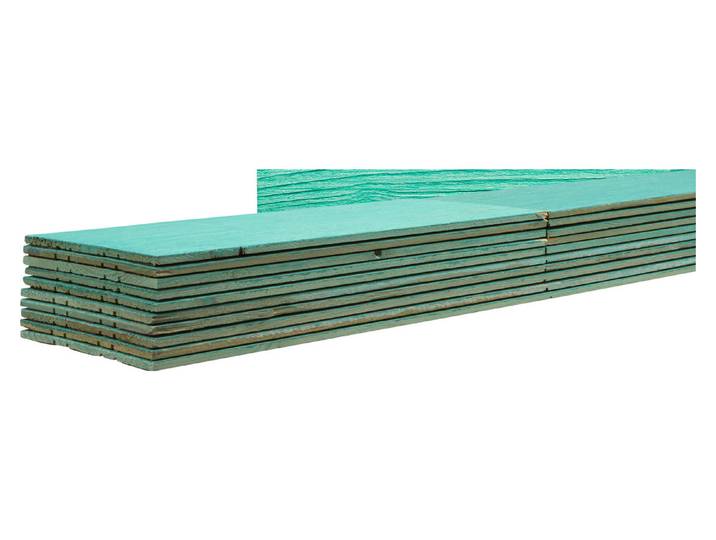 Selbstklebender Holz-Wandbelag Laubgrün gebürstet C17-Laub Grün gebürstet 900x128mm