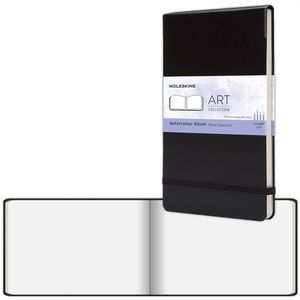 Moleskine Aquarellpapier Art Collection, Buch, A5, 200 g/m², weiß, Hard Cover, 72 Blatt