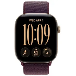 Apple Sport Loop (46 mm, recycelter Polyester, recyceltes Elastan, Recyceltes Nylon), Uhrenarmband, Rot