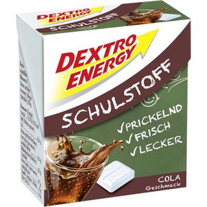 Dextro Traubenzucker Energy Schulstoff Cola, Minitäfelchen, in Box, 50 g