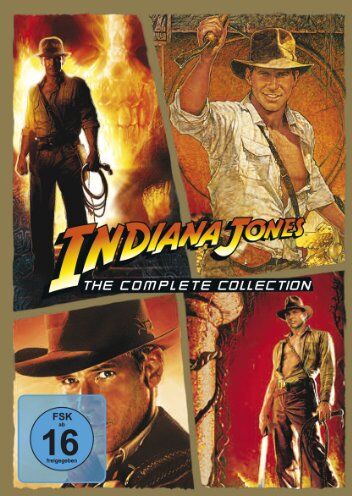 Steven Spielberg - Indiana Jones - The Complete Collection (5 DVDs) - Preis vom 15.10.2026 23:06:25 h