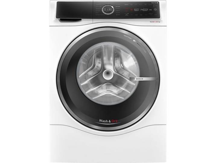 BOSCH Waschtrockner WNC244070 , Wasch_Trocken_Zyklus: D, weiß, B:59,8cm H:84,8cm T:62,2cm, Waschtrockner, Wash & Dry 45', AquaStop, Auto Dry, Fleckenautomatik, Home Connect, Waschtrockner