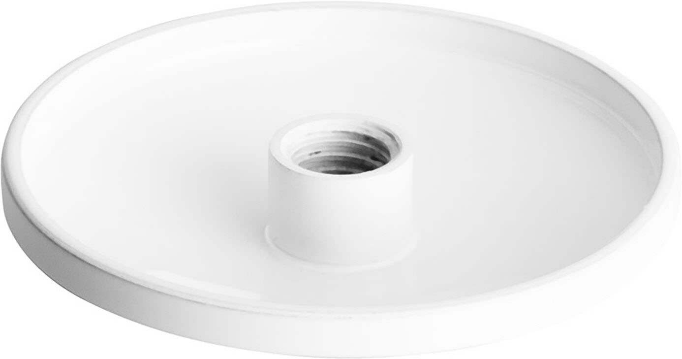 OLTENS Überlaufdeckel für freistehende Badewannen, Badewannen, 09004000, weiß