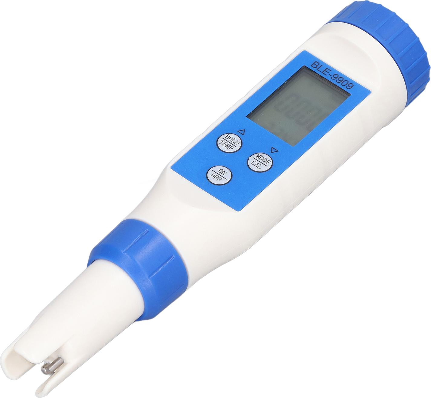 Cocosity 5-in-1 waterkwaliteitsmeter met Bluetooth 5.2: pH, TDS, EC, zoutgehalte en temperatuur met App-besturing