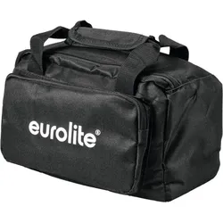 Eurolite Set 4x AKKU Flat Light 3 sw + Ladenetzteil + Soft-Bag (8 W, LED), Scheinwerfer, Schwarz