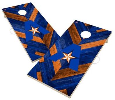 Skip's Garage Texas Arlington Mavericks Cornhole Board Set