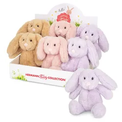 Teddy-Hermann - Kuscheltier Häschen 20cm, sortiert: zufällige Farbwahl, 1 Stück