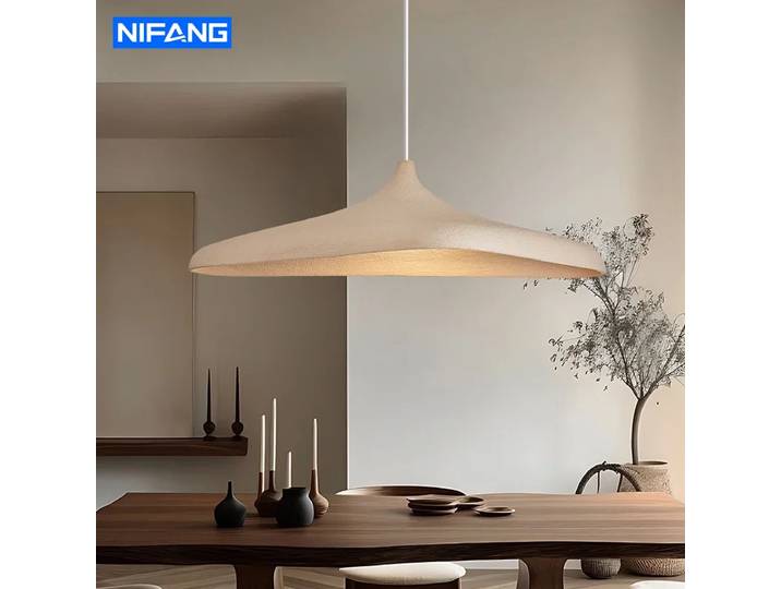 2026 Wabi Sabi Style LED lustre japonais E27 suspension nordique rétro pour salle à manger Bar salon lampe suspendue