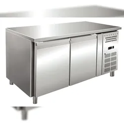 KLIMAITALIA Gekühlte Edelst.-Pasticceria 2 belüftete Türen. Thermo digital. T° -2°C/+8°C. Dim. (LxWxH) 151x80x86 cm. Mod. PSX2100TN