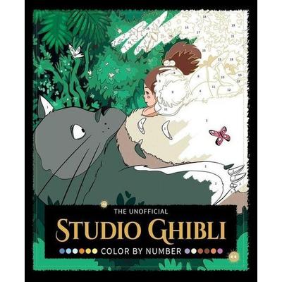 The Unofficial Studio Ghibli Color by Number Book, Taschenbuch von , McMeel