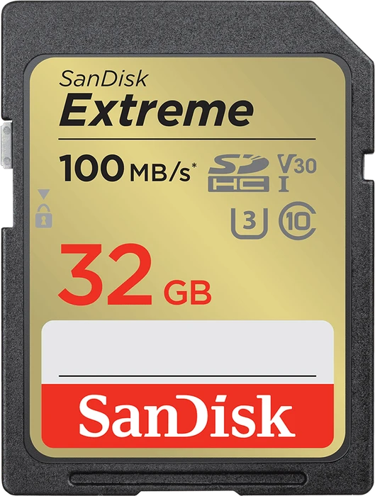 SANDISK SDHC 32GB Extreme + Rescue PRO Deluxe