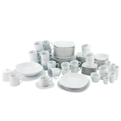 creaTable Square Weiss, Kombiservice 100-tlg