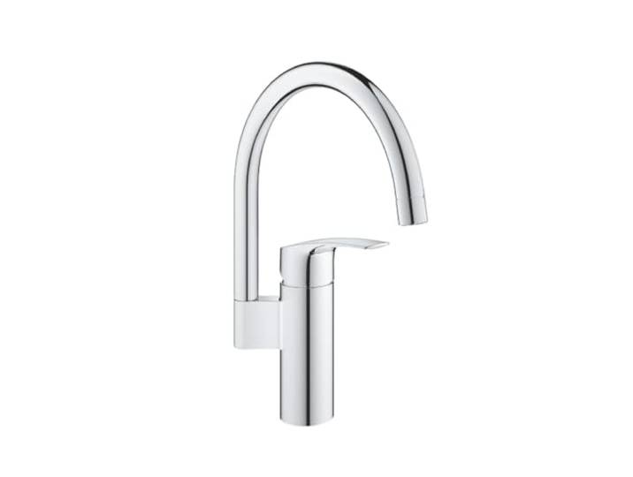 Mitigeur évier monocommande Grohe - Eurosmart - Cuisine - Bec haut pivotant - Chromé