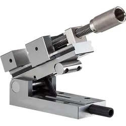 E-coll, Schraubstock + Zwinge, Röhm Präzisionsspanner PS-SV, Grösse 2, Backenbreite 90, Schwenkachse vorn (90 mm)