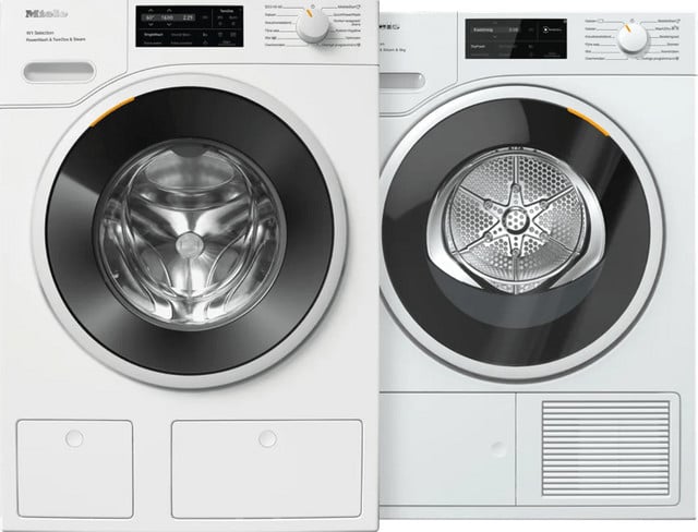 Miele WSJ 883 WCS Wasmachine en Miele TSL 783 WP Droger set