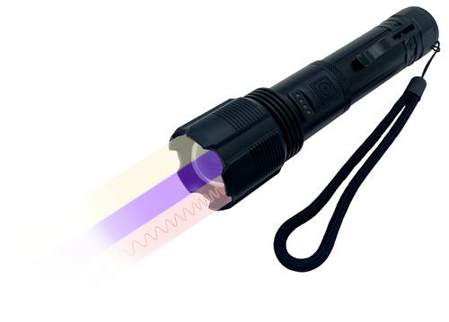 Berger & Schröter TP-18053, 940nm 32513 UV-Lampe, Infrarot-LED, LED Taschenlampe akkubetrieben 186g