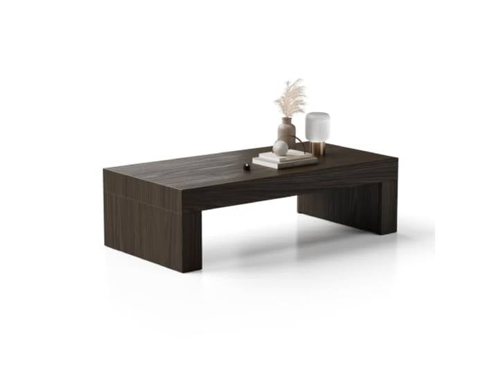 MOBILI FIVER, Couchtisch Evolution 120x60 Nussbaum, Dunkel, Made In Italy