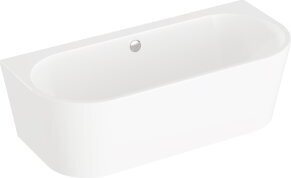 VITRA 65421008000 Badewanne Geo back to wall oval