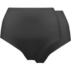 Panty MAGIC BODYFASHION "Dream Organics", Damen, Gr. L, schwarz, Microfaser, Obermaterial: 50% Modal, 25% Elasthan, 25% Polyamid, körpernah, Unterhosen Panty, Unsichtbar unter der Kleidung