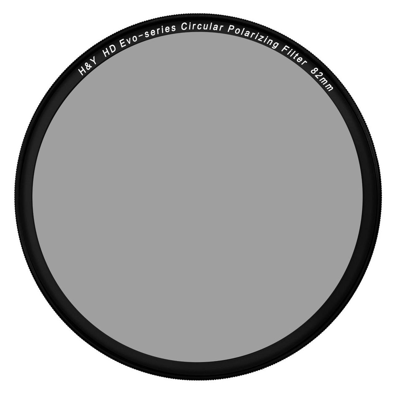 H&Y HD EVO Pol Zirkular Filter 82mm (82 mm, Polarisationsfilter) (HY-EPL82)