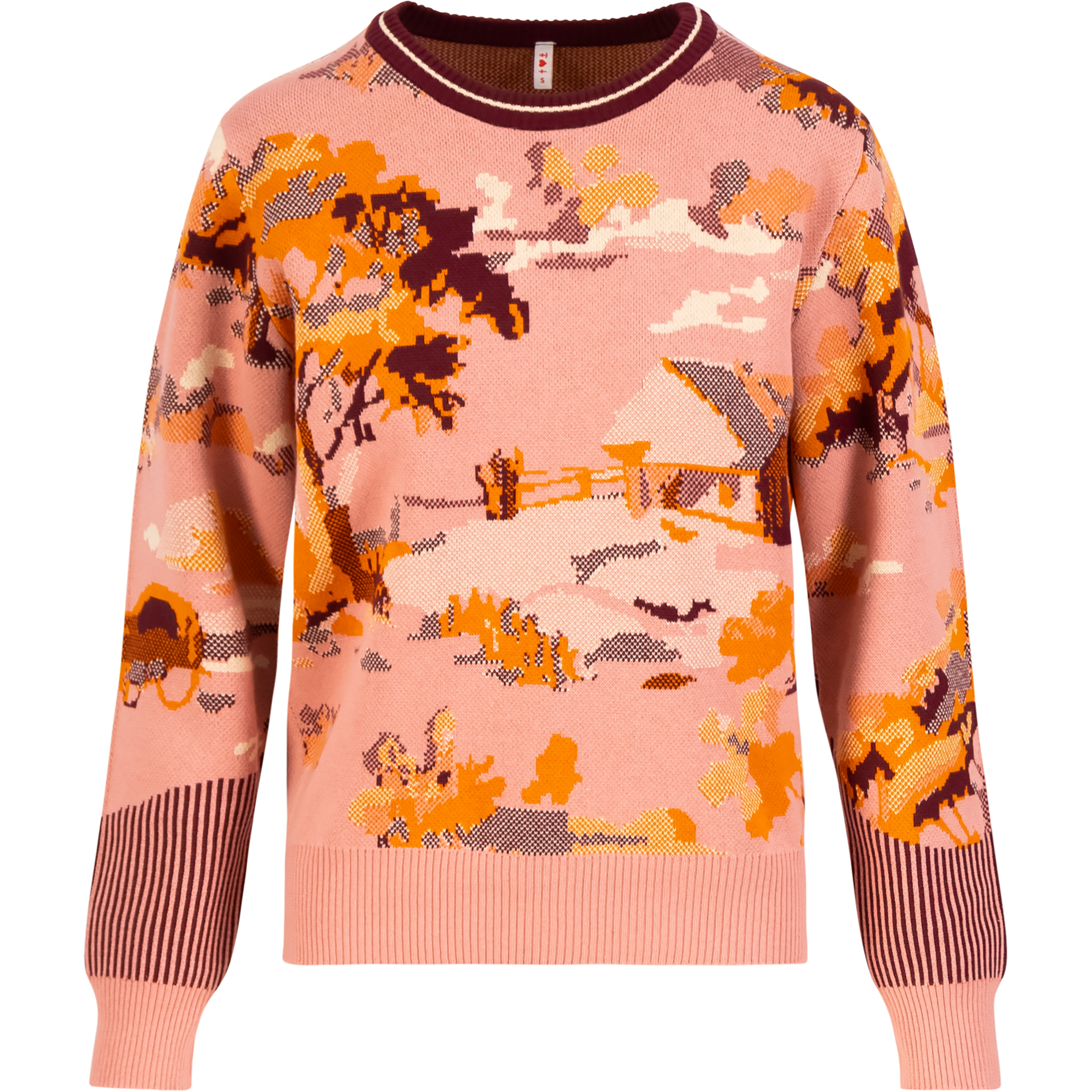 Blutsgeschwister Cosy Storyteller Damen Pullover rosa Größe XS Lifestyle Hautfreundlich