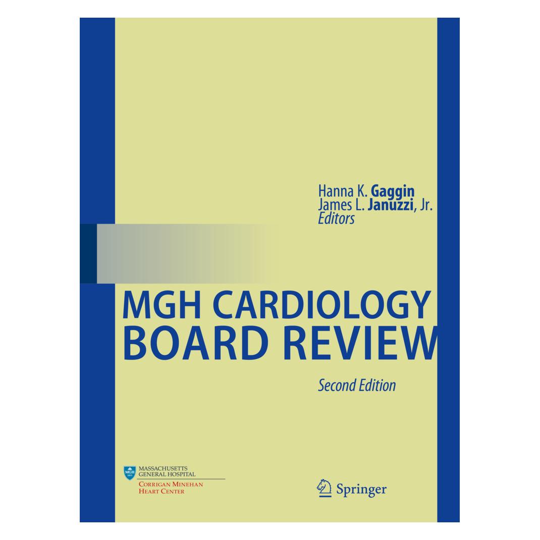 Springer MGH Cardiology Board Review (Englisch, Softcover, Hanna K. Gaggin, James L. Januzzi Jr.) (56133825)