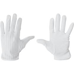 BJZ C-199 2814-L ESD-Handschuh rutschfest Kleider-Größe: L Polyester, Polyurethan