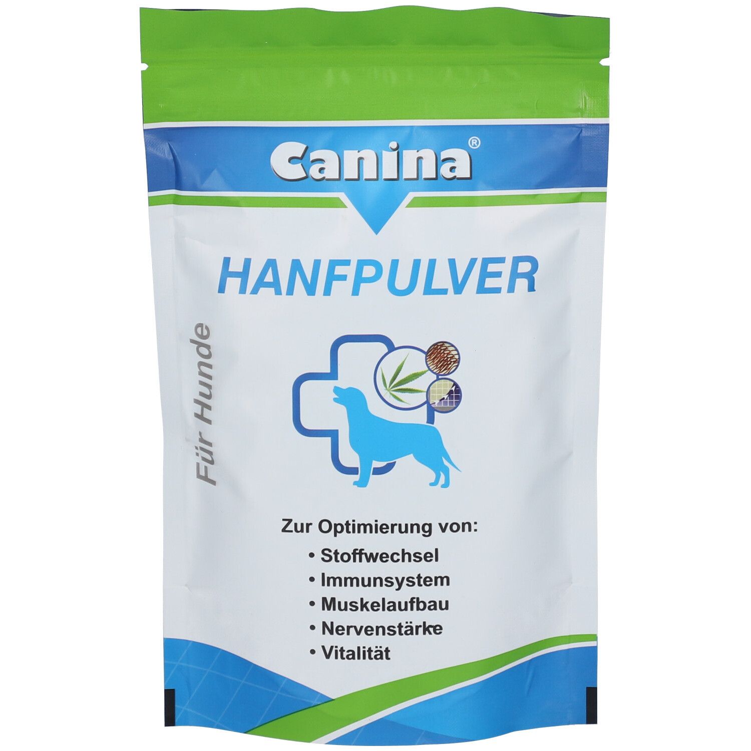 Hanfpulver für Hunde 200 g Pulver