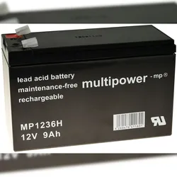 Bleiakku multipower MP1236H Hochstrom-Typ