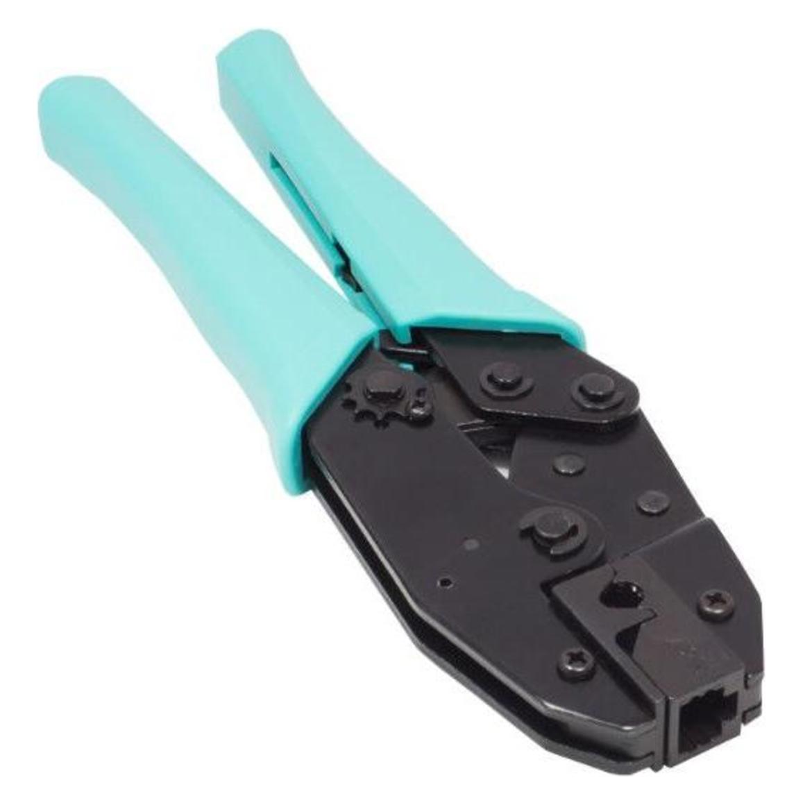 Good Connections Alcasa GC-N0096 Kabel-Crimper Crimpwerkzeug Schwarz (GC-N0096)