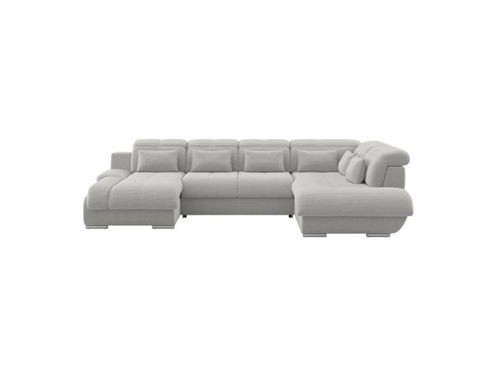Wohnlandschaft Multi mit Schlaffunktion grau