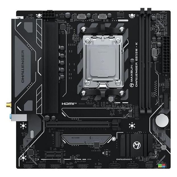 Maxsun MS-Challenger B850M-K WIFI (LGA 1700, AMD B850, mATX) (ALAMAXMSCHALLENGERB850MKW)