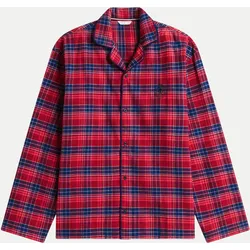 Flannel Pyjama-Set Rot M