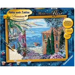 RAVENSBURGER 20071 Malen nach Zahlen Mediterrane Landschaft