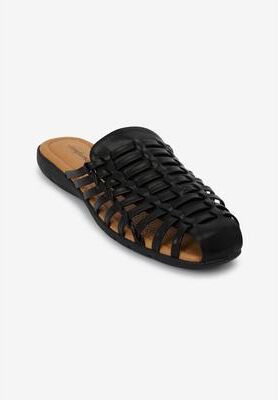 Women's The Wendy Slip On Mule by Comfortview in Black (Size 9 M)