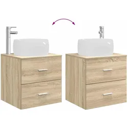 vidaXL, Badmöbelset, Badezimmer-Waschtisch